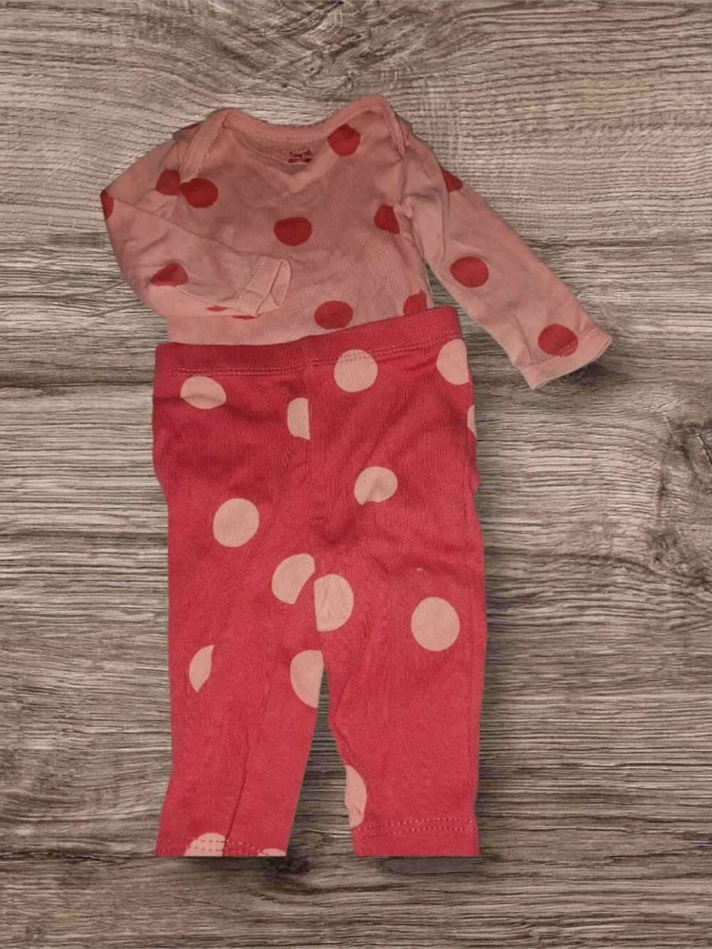 Just One You by Carter's Baby Girls Polka Dot 2 Piece Outfit Set 3 Months